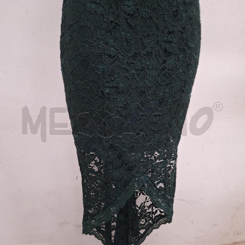 VESTITO DONNA MANGANO VERDE SIRENA | Mercatino dell'Usato Ottaviano 3