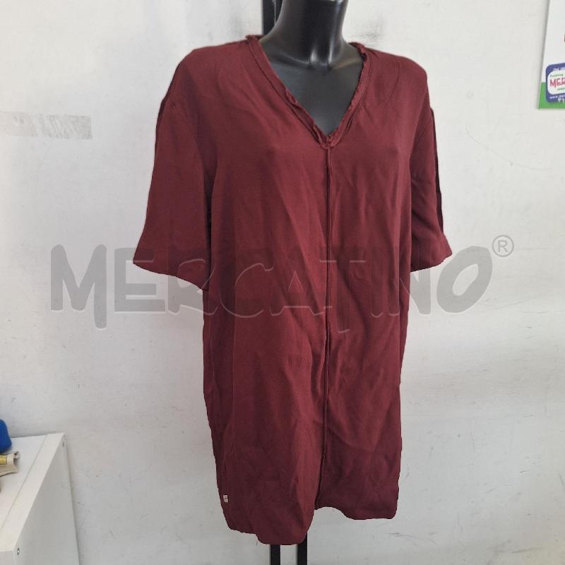 VESTITO DONNA MANILA GRACE ROSSO SCURO | Mercatino dell'Usato Ottaviano 2