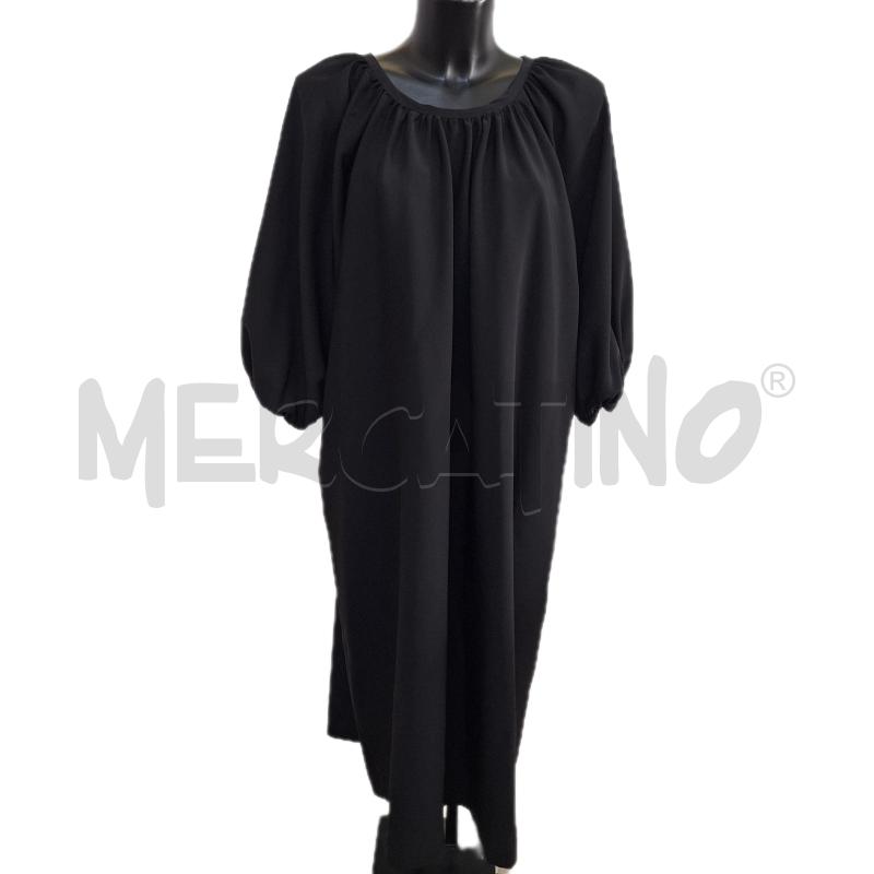 VESTITO DONNA MANUELA RIVA NERO AMPIO | Mercatino dell'Usato Ottaviano 1