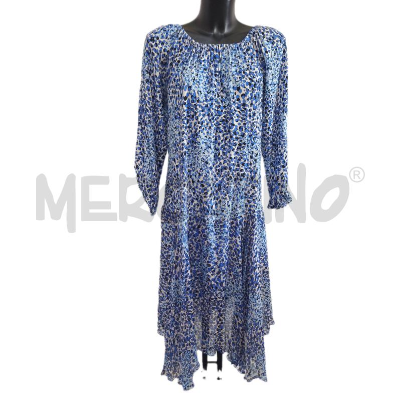 VESTITO DONNA MARINELLA PICCINNO ROMA BLU GRIGIO | Mercatino dell'Usato Ottaviano 1