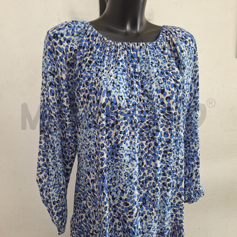 VESTITO DONNA MARINELLA PICCINNO ROMA BLU GRIGIO | Mercatino dell'Usato Ottaviano 2