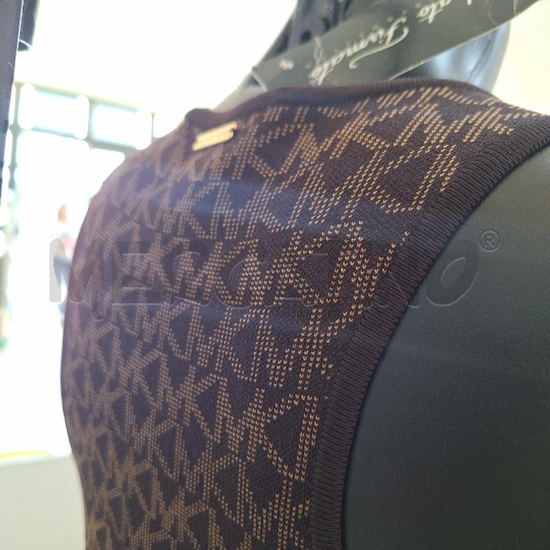 VESTITO DONNA MICHAEL KORS MARRONE MONOGRAM  | Mercatino dell'Usato Ottaviano 4