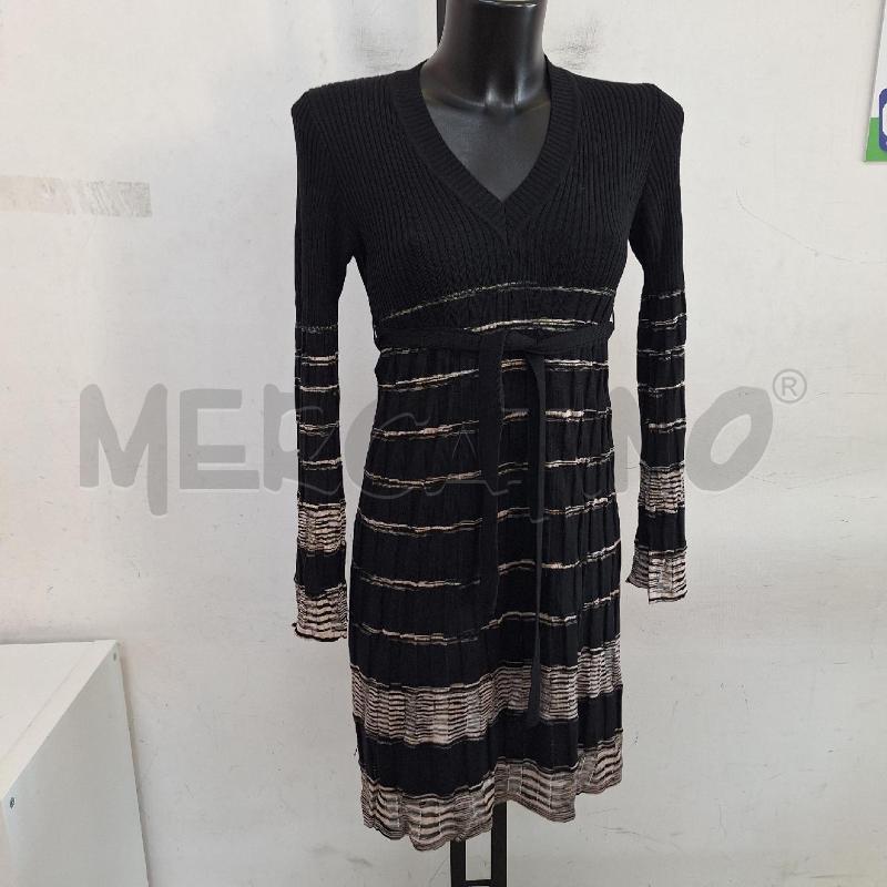 VESTITO DONNA MISSONI NERO GRIGIO | Mercatino dell'Usato Ottaviano 2