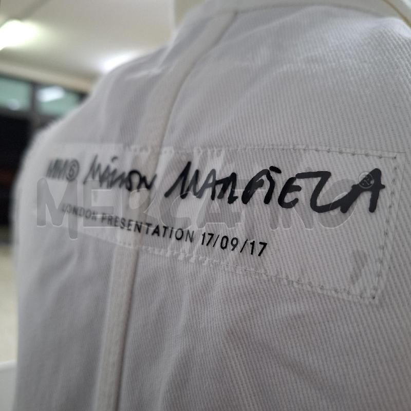 VESTITO DONNA MM6 MAISON MARGIELA BIANCO JEANS | Mercatino dell'Usato Ottaviano 4