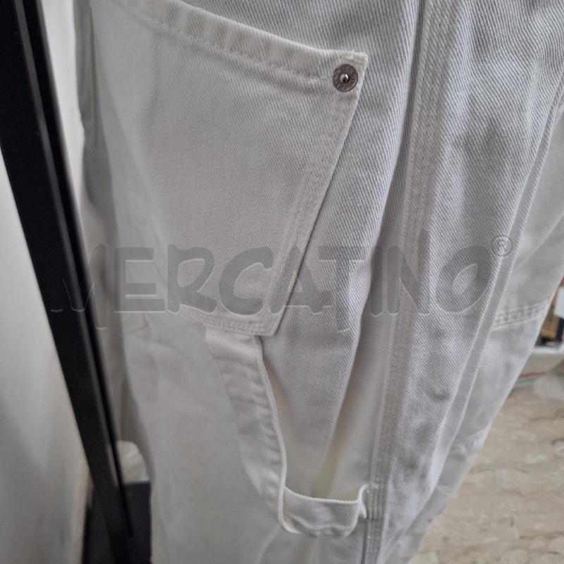 VESTITO DONNA MM6 MAISON MARGIELA BIANCO JEANS | Mercatino dell'Usato Ottaviano 5