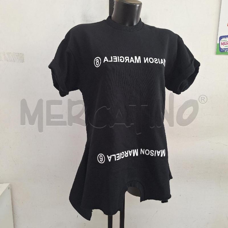 VESTITO DONNA MM6 MAISON MARGIELA NERO FELPATA | Mercatino dell'Usato Ottaviano 2