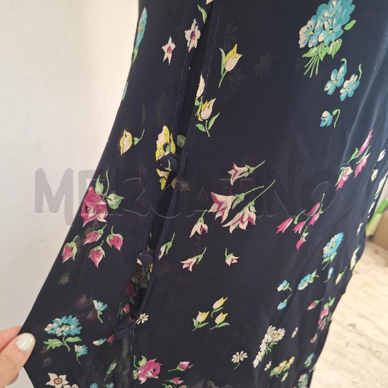 VESTITO DONNA MOSCHINO CHEAP AND CHIC BLU FIORI | Mercatino dell'Usato Ottaviano 3