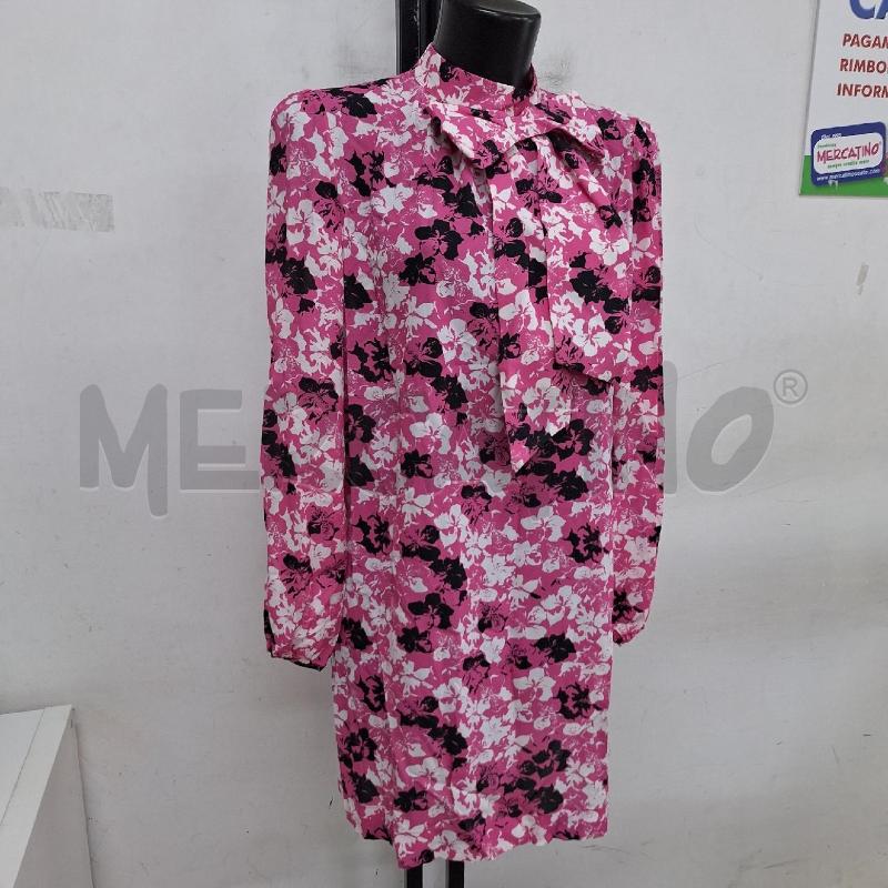 VESTITO DONNA N 21 ROSA BIANCO NERO | Mercatino dell'Usato Ottaviano 3