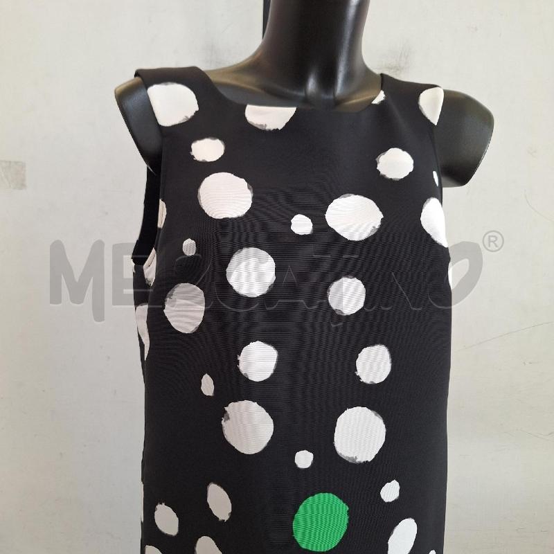 VESTITO DONNA PENNYBLACK NERO POIS BIANCO VERDE | Mercatino dell'Usato Ottaviano 2
