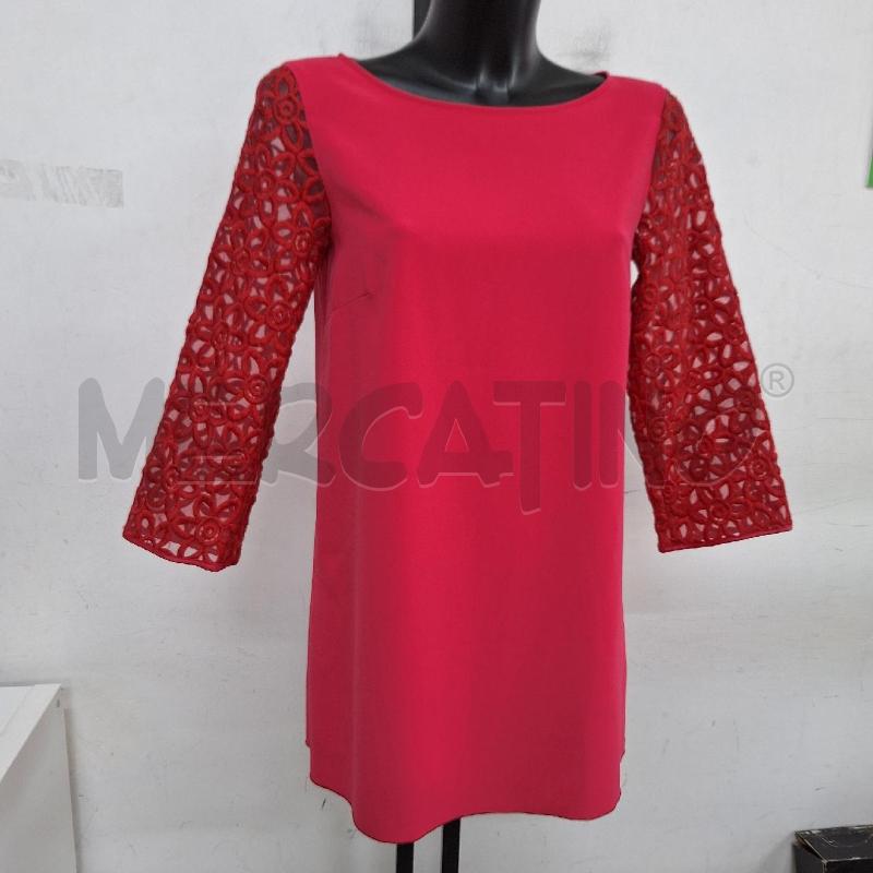 VESTITO DONNA PENNYBLACK ROSA MANICHE PIZZO | Mercatino dell'Usato Ottaviano 2