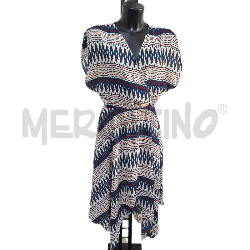 VESTITO DONNA PEPE JEANS BIANCO BLU ROSSO | Mercatino dell'Usato Ottaviano 1