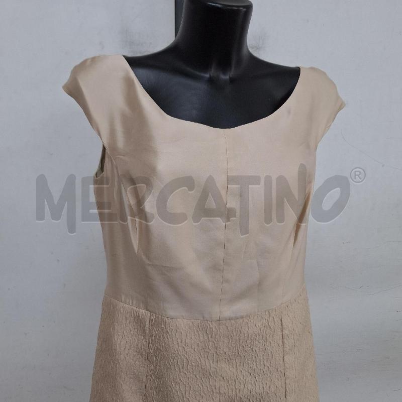 VESTITO DONNA PINELLA PASSARO BEIGE  | Mercatino dell'Usato Ottaviano 2