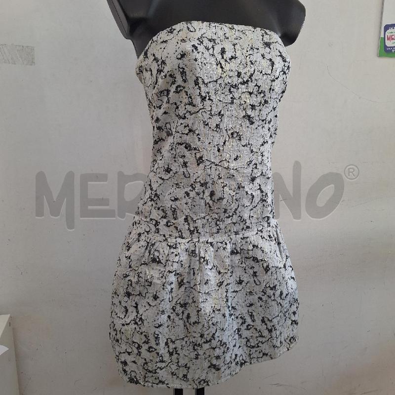 VESTITO DONNA PINKO GRIGIO DORATO NERO | Mercatino dell'Usato Ottaviano 3