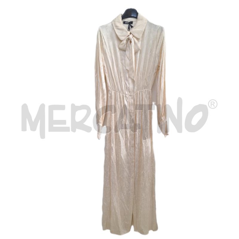 VESTITO DONNA RESET BEIGE LUNGO NUOVO | Mercatino dell'Usato Ottaviano 1