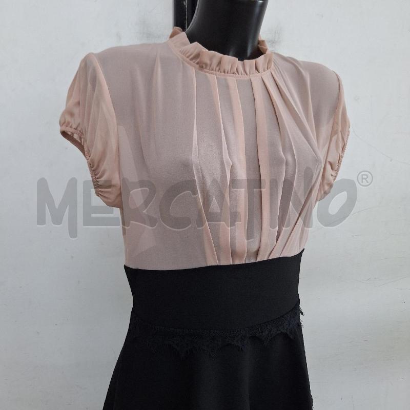 VESTITO DONNA RINASCIEMTNO ROSA NERO | Mercatino dell'Usato Ottaviano 2
