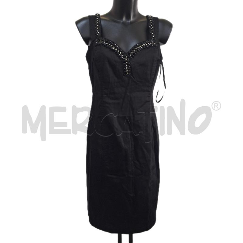 VESTITO DONNA ROCCO BAROCCO NERO STRASS | Mercatino dell'Usato Ottaviano 1