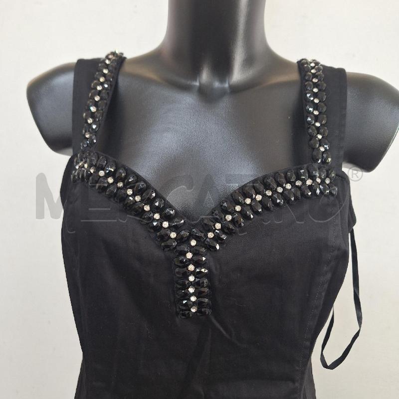 VESTITO DONNA ROCCO BAROCCO NERO STRASS | Mercatino dell'Usato Ottaviano 2
