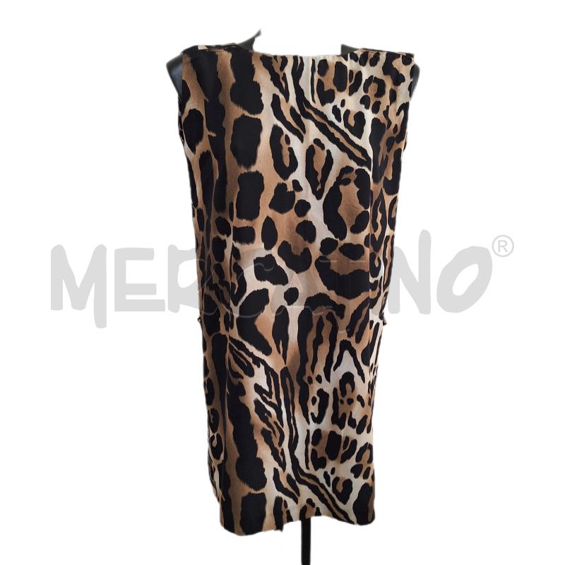 VESTITO DONNA SANDRO FERRONE MACULATO BEIGE NERO | Mercatino dell'Usato Ottaviano 1