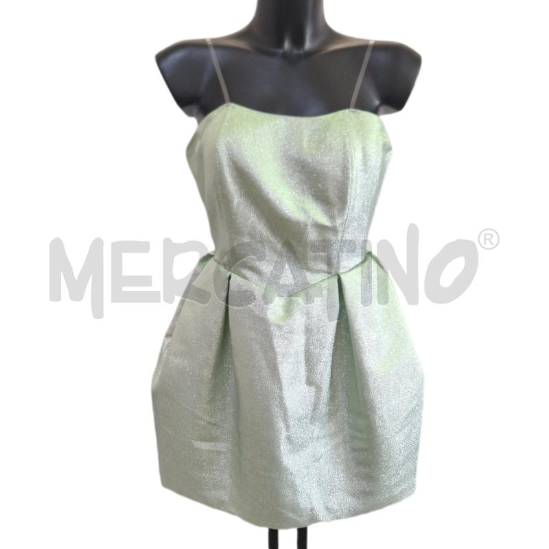 VESTITO DONNA SARAH CHOLE VERDE CANGIANTE | Mercatino dell'Usato Ottaviano 1