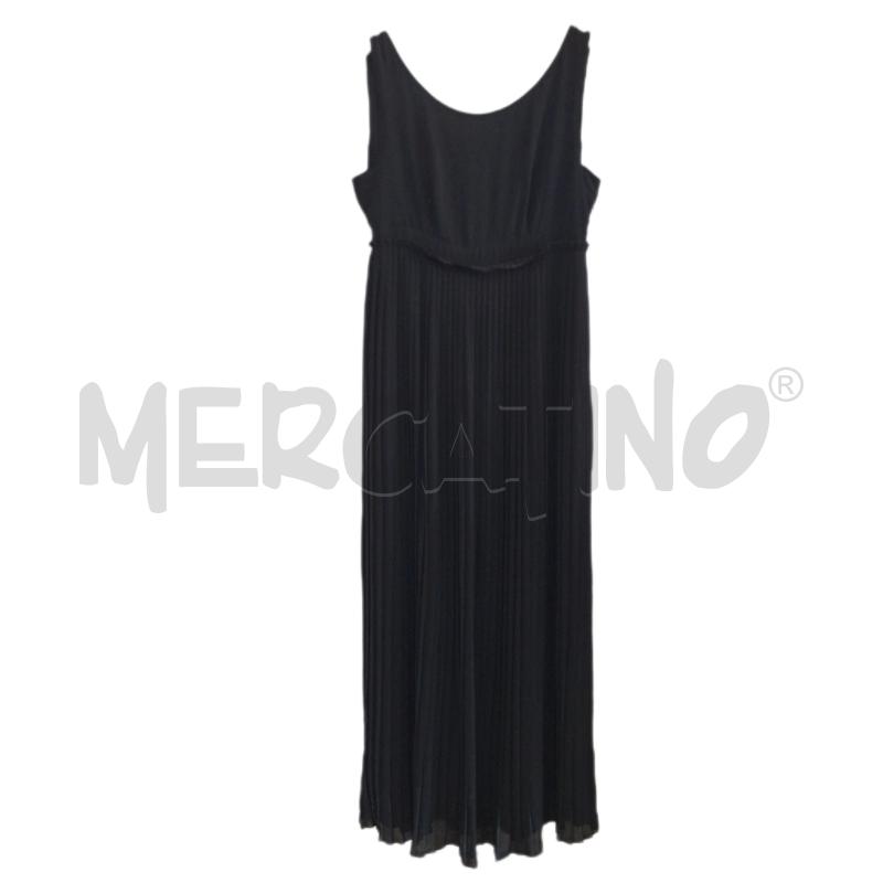 VESTITO DONNA SCEE BY TWINSET NERO PLISSE | Mercatino dell'Usato Ottaviano 1