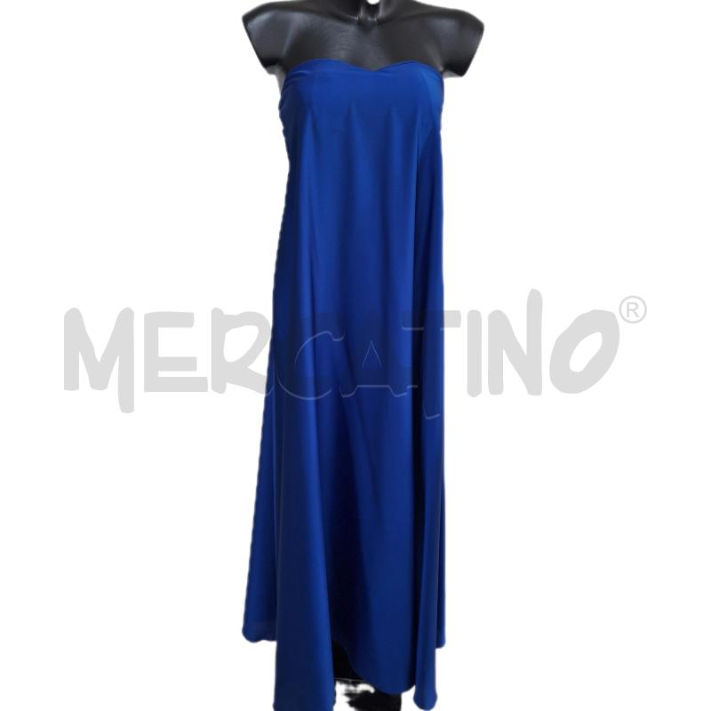 VESTITO DONNA TENSIONE IN LARGO BLU LUNGO NUOVO | Mercatino dell'Usato Ottaviano 1