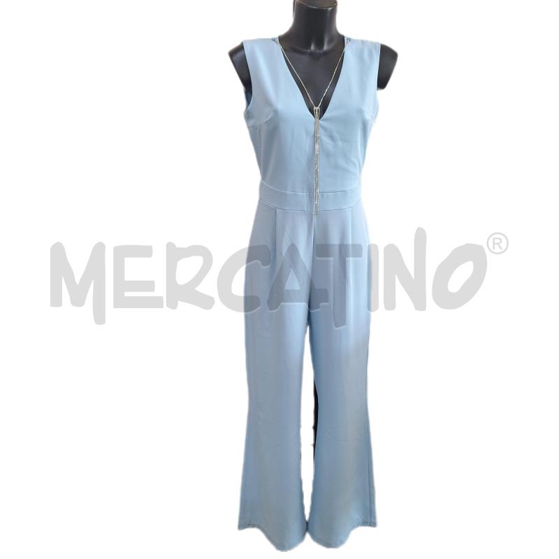 VESTITO DONNA THINK CELESTE TUTA | Mercatino dell'Usato Ottaviano 1