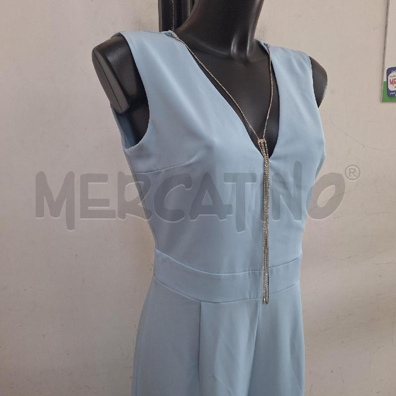 VESTITO DONNA THINK CELESTE TUTA | Mercatino dell'Usato Ottaviano 3