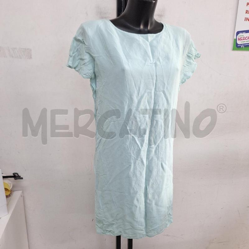 VESTITO DONNA TRUSSARDI CELESTE | Mercatino dell'Usato Ottaviano 2