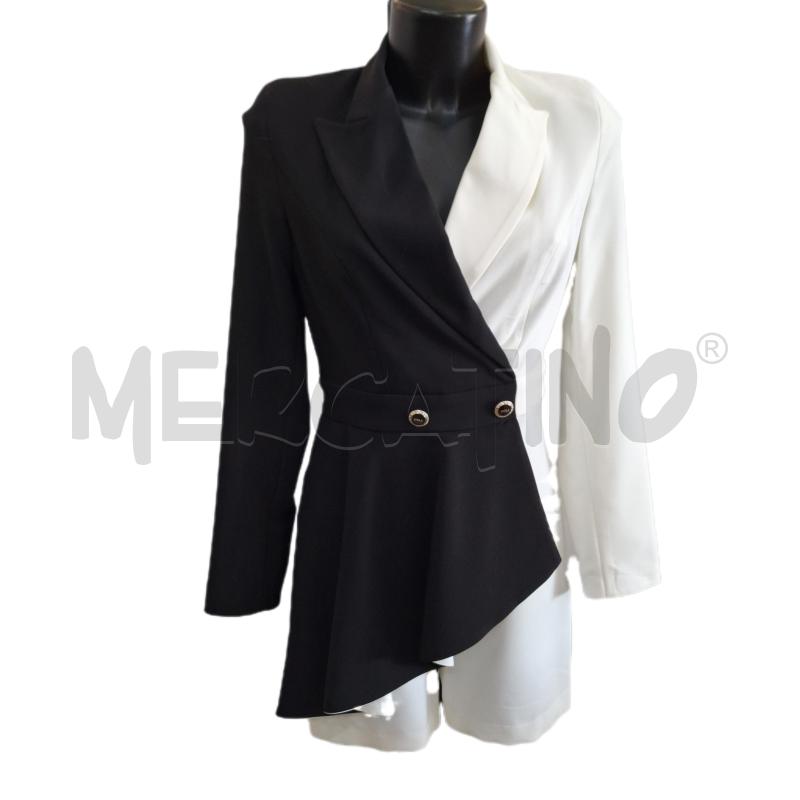 VESTITO DONNA TUTA ARTIGLI NERO BIANCO NUOVO | Mercatino dell'Usato Ottaviano 1