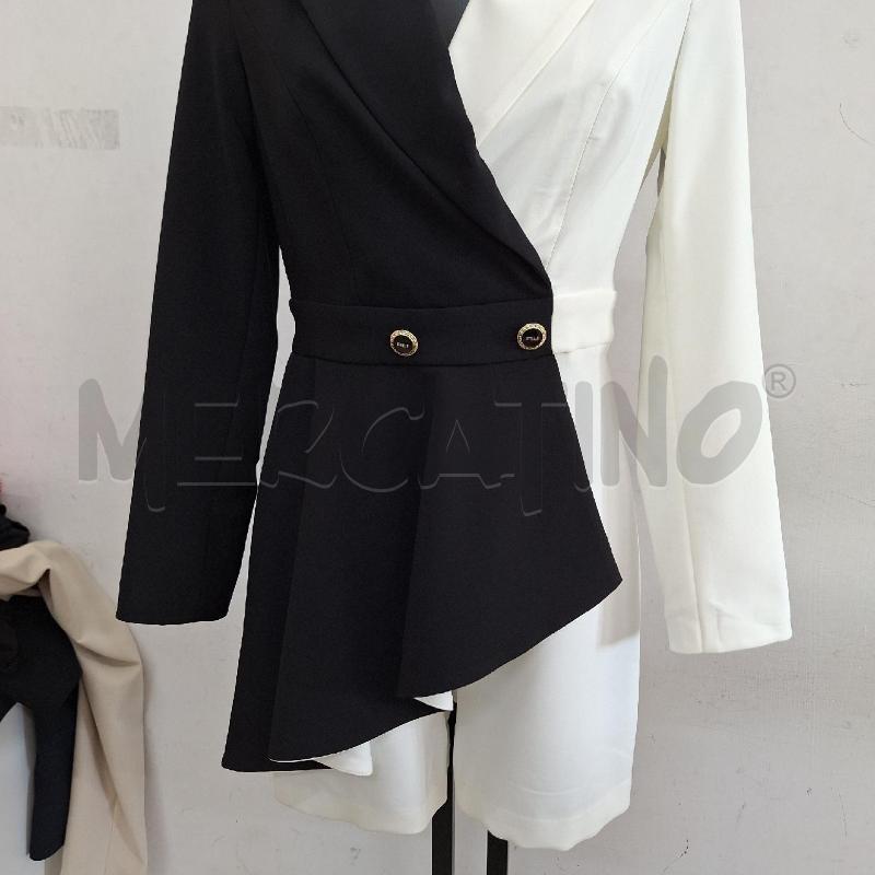VESTITO DONNA TUTA ARTIGLI NERO BIANCO NUOVO | Mercatino dell'Usato Ottaviano 2