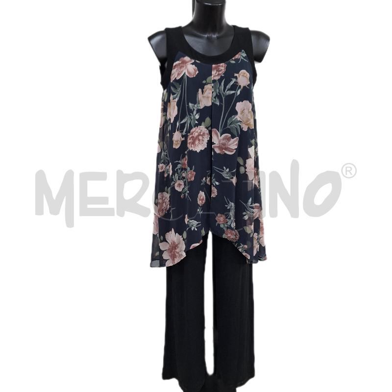 VESTITO DONNA TUTA JIVELEY FIORI | Mercatino dell'Usato Ottaviano 1
