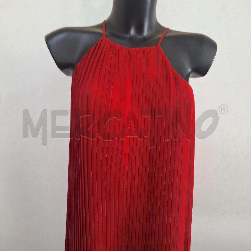 VESTITO DONNA TUTA JUMPSUIT ROSSO ZARA | Mercatino dell'Usato Ottaviano 2