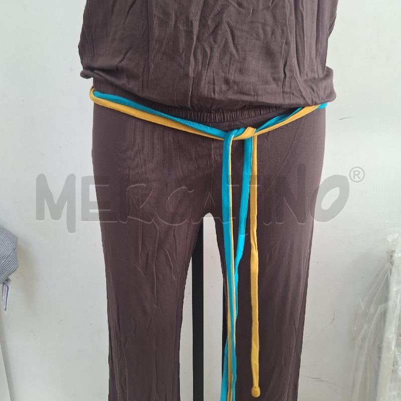 VESTITO DONNA TUTA LOVE MOSCHINO MARRONE NUOVO | Mercatino dell'Usato Ottaviano 3