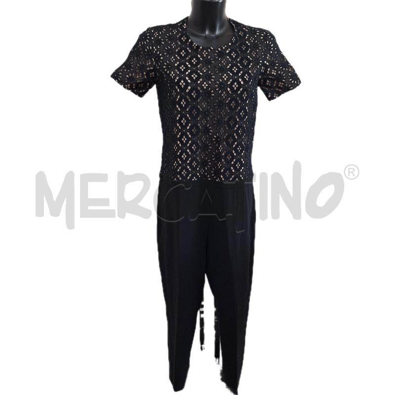 VESTITO DONNA TUTA N21 NERO MERLETTO | Mercatino dell'Usato Ottaviano 1