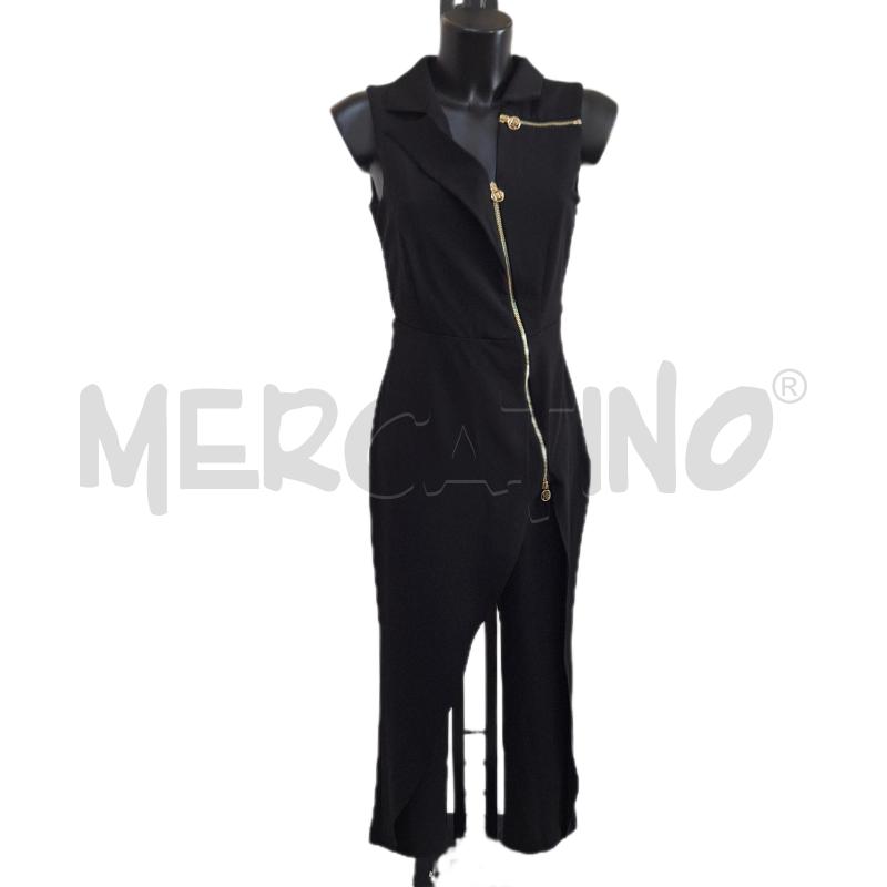 VESTITO DONNA TUTA ROBERTA BIAGI NERO | Mercatino dell'Usato Ottaviano 1