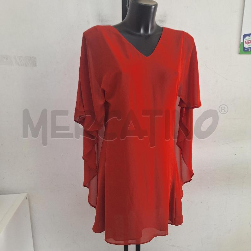 VESTITO DONNA TUWÈ ROSSO RUGGINE | Mercatino dell'Usato Ottaviano 2