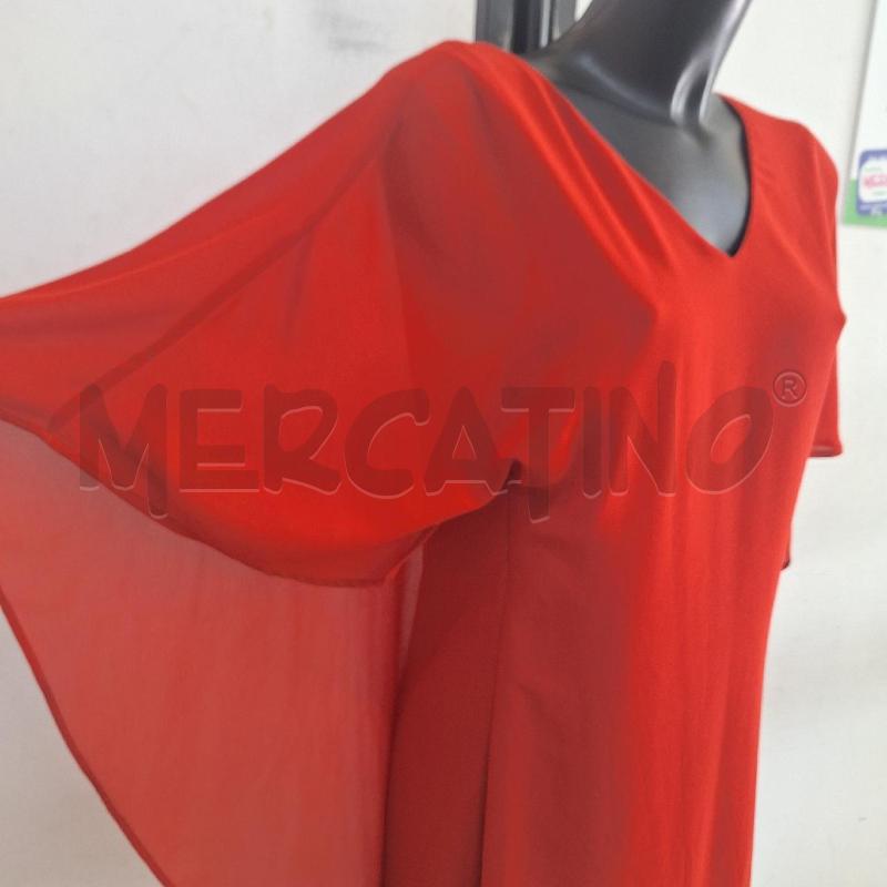 VESTITO DONNA TUWÈ ROSSO RUGGINE | Mercatino dell'Usato Ottaviano 3