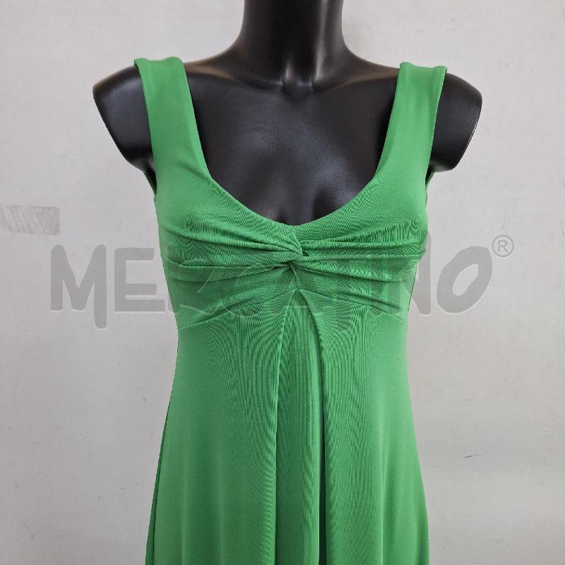 VESTITO DONNA TUWÈ VERDE LUNGO | Mercatino dell'Usato Ottaviano 2