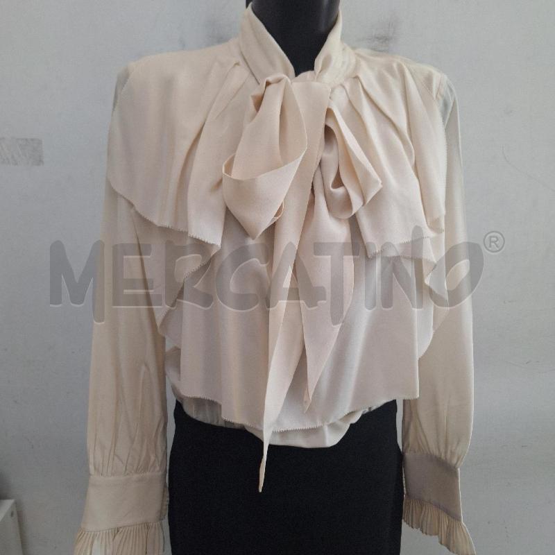 VESTITO DONNA TWIN-SET SIMONA BARBIERI BEIGE NERO | Mercatino dell'Usato Ottaviano 2