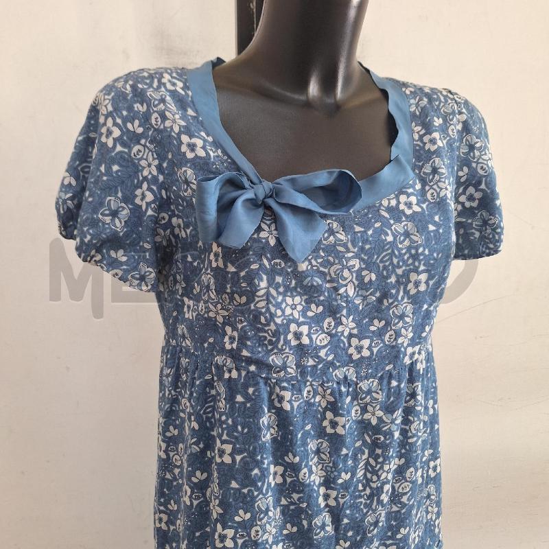 VESTITO DONNA TWIN-SET SIMONA BARBIERI CELESTE BIANCO | Mercatino dell'Usato Ottaviano 2