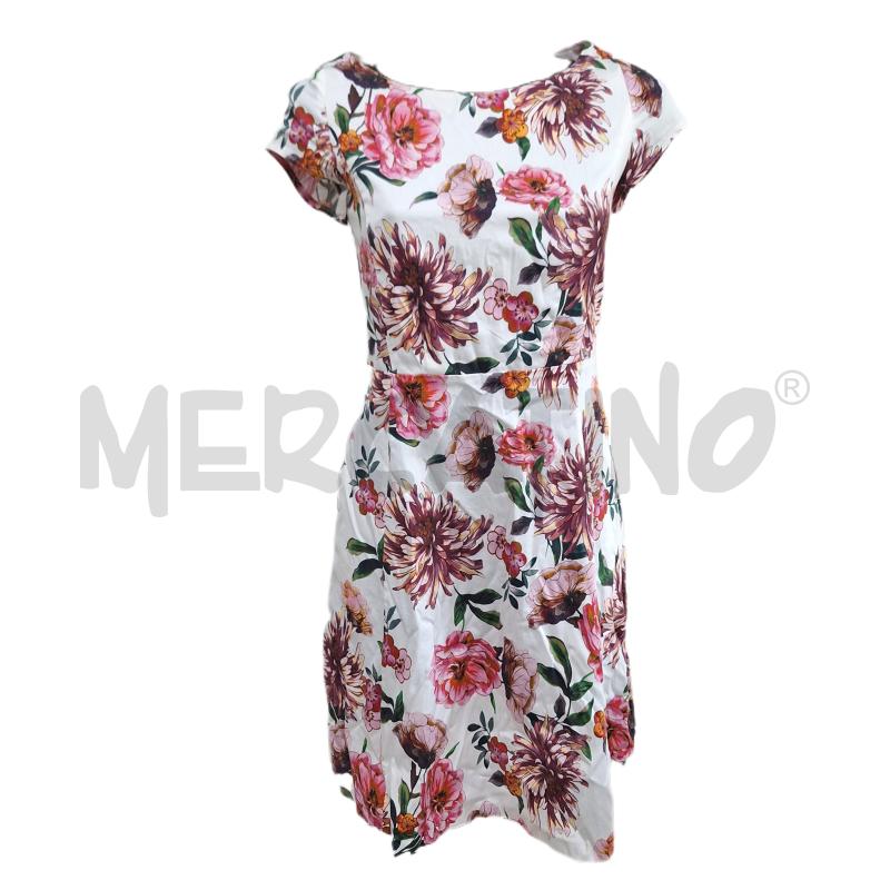 VESTITO DONNA VERA MONT BIANCO FIORI | Mercatino dell'Usato Ottaviano 1