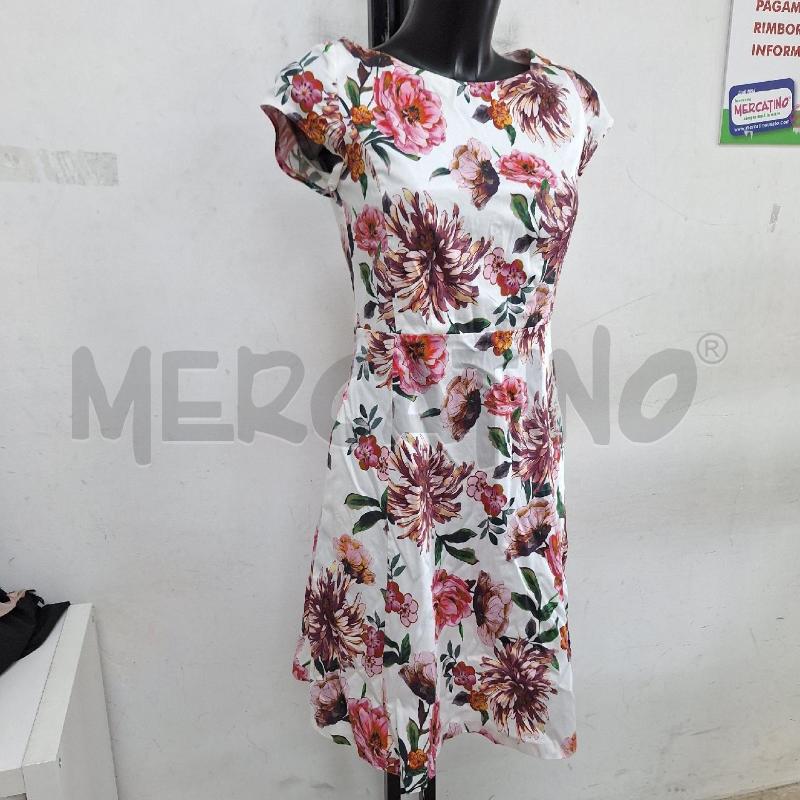 VESTITO DONNA VERA MONT BIANCO FIORI | Mercatino dell'Usato Ottaviano 3