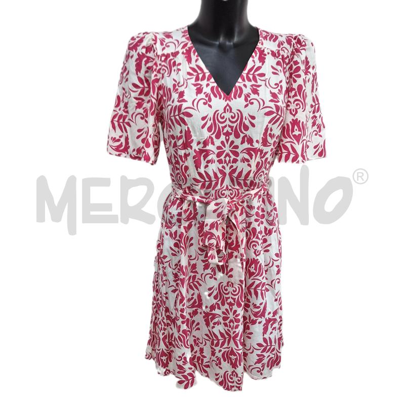 VESTITO DONNA VERO MODA BIANCO FUCSIA NUOVO  | Mercatino dell'Usato Ottaviano 1