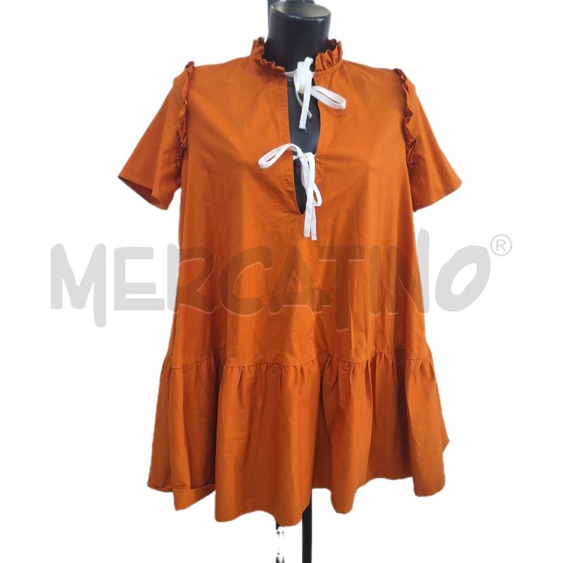 VESTITO DONNA VON LAM ARANCIONE | Mercatino dell'Usato Ottaviano 1