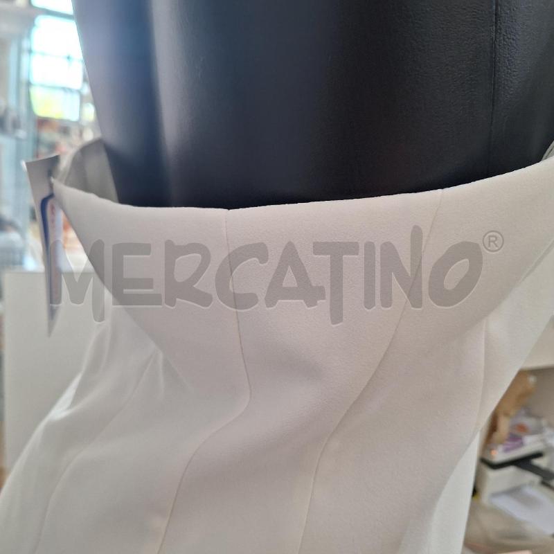 VESTITO DONNA ZARA BIANCO SCOLLO AM | Mercatino dell'Usato Ottaviano 2