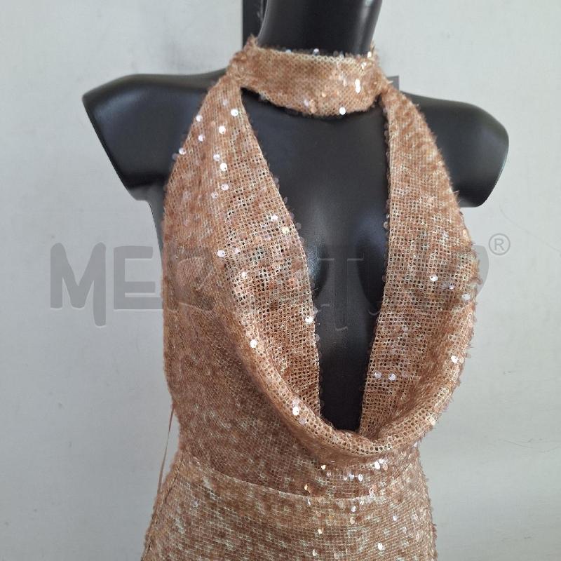 VESTITO DONNA ZARA LUNGO PAILLETTES ROSA | Mercatino dell'Usato Ottaviano 2
