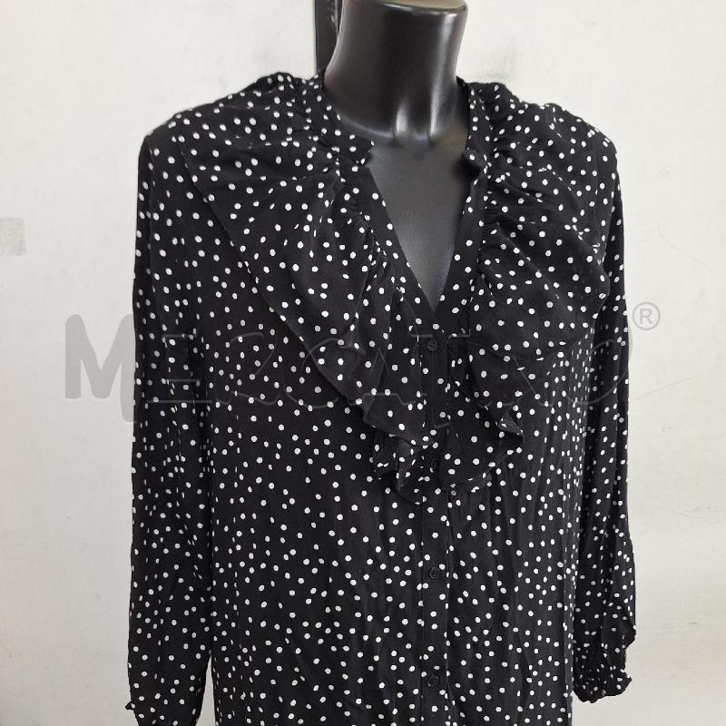 VESTITO DONNA ZARA NERO LUNGO POIS | Mercatino dell'Usato Ottaviano 2