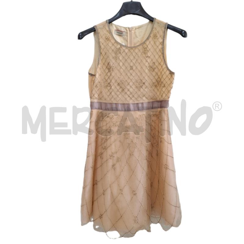 VESTITO RAGAZZA PINKO UP ROSA NUDE APPLICAZIONI | Mercatino dell'Usato Ottaviano 1