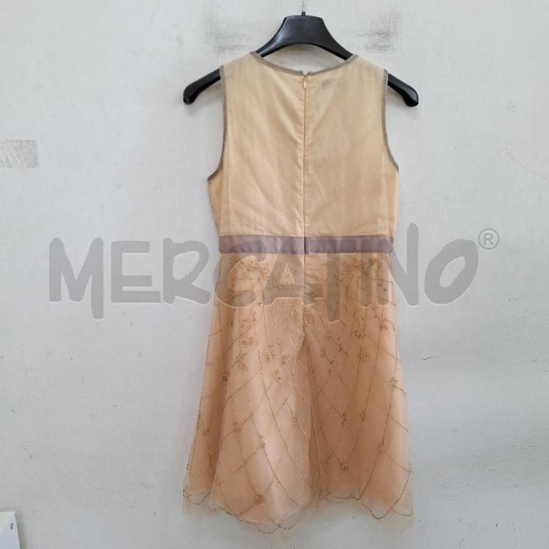 VESTITO RAGAZZA PINKO UP ROSA NUDE APPLICAZIONI | Mercatino dell'Usato Ottaviano 3