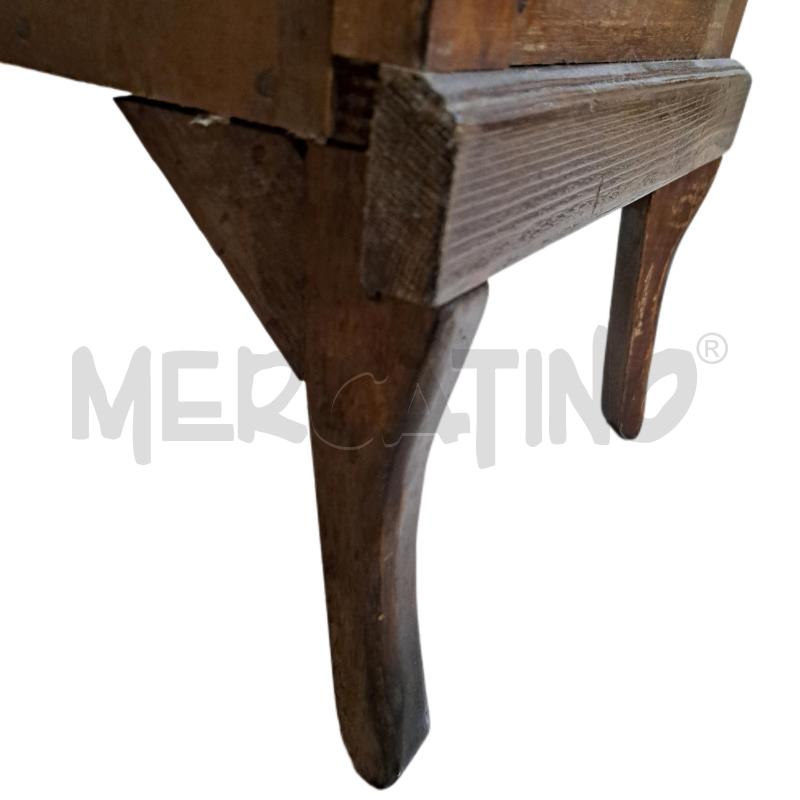 VETRINETTA LEGNO 3 MENSOLE ARTE POVERA (DA RIVEDERE) | Mercatino dell'Usato Ottaviano 3